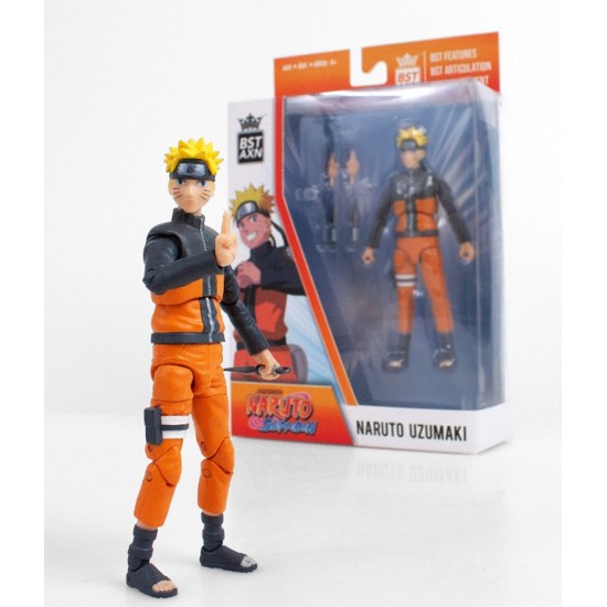 NARUTO SHIPPUDEN BST AXN NARUTO UZUMAKI ACTION FIGURE BY THE LOYAL SUBJECTS